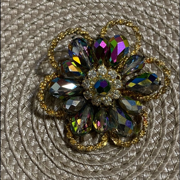 Juliana D&E Rhinestones brooch. - Picture 1 of 5